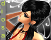 shine black hair jashley