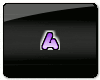 Purple Alphbet Badges 26