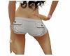 White Cargo shorties