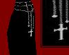 Long Gothic Cross Skirt