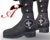 (A) Goth MilitaryBoots