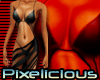 PIX Satin Wrap Dress