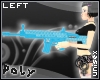 Toy Bunny Gun Blue/Left