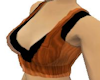 Swank Layered Top Orange