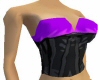 kr purp/black corset