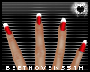 -B5- Red Nails