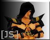 Shoulder Armored black gold