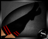 !S! Black & red socks