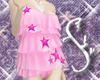 Stars and Ruffles Pink