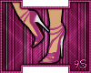 [9s] Pink Metal Pumps