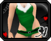 Av~BBW Xmas Romper Green