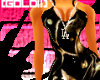 ~GL Baby Phat Dress blck