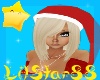 LS88 Santa hair+hat Blnd