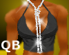 Q~ Diamond Rope Necklace