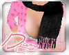 D� Cashmere scarf black