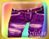 Product Image for Tattered Purple Jeans
