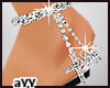 AnkletDiamd Crown*Cross