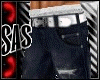SAS-Destroyed/jeans-Mblu