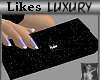 L3dw Sparkly Black Purse