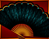 {LM} Royal Fan {Aqua}
