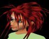 hair exstentions red