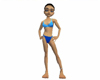 Blue Bikini