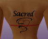 [Gy] Sacred back tattoo
