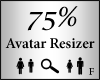 Avatar Scaler 75%
