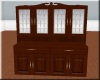 Hutch/Cabinet-Mahogany