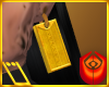 $ Latinum Bar Earrings