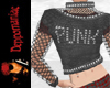 PUNK stud/fishnet Jacket
