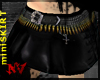 Pleated Wild BLACK Skirt