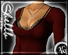 (FG) Lady Red Knit Top