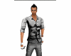 SILK GRAY SHIRT