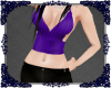 *L* Jeans and top purple