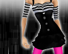 Stripe/Pinku Dress