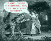 Vintage Funny Old couple
