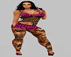BF NETTED LEOPARD FIT