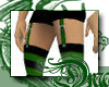 d Absinthe Stripe Garter