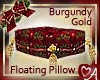Burgundy Floating Pillow