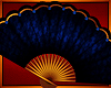 {LM} Royal Fan {Blue}