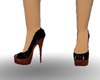 ~X Wood Pumps /Black
