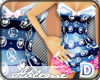 !ND! Lingirie-Set Blue-D
