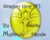 Dainty Dragon Ring (F)