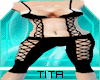 t| Blk Capris lace