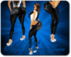 Blk Apple Bottoms Jeans