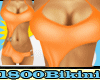 B| ORing Orange Bikini