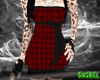 [GZ] Apple Plaid Dress