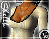 (FG) Lady White Knit Top