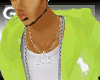 USK- RL lime green hoody